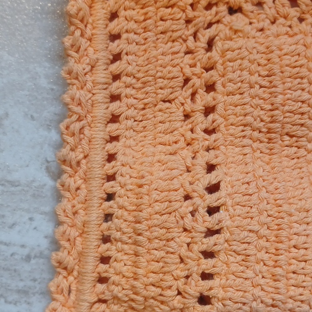 NWT She Made Me Cotton Crochet Knit Essential High-Waisted Bikini Bottoms - Picture 3 of 11